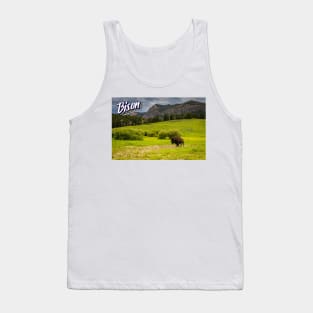 Bison at Yellowstone Tank Top